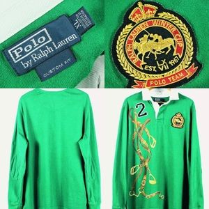 Vintage Ralph Lauren Polo Equestrian Rugby XL
